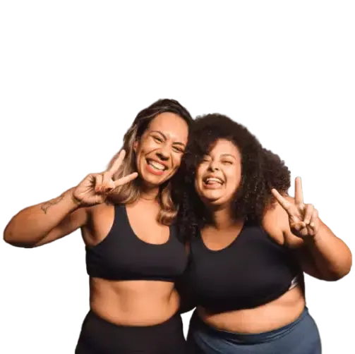 Two Minimal patients smiling together